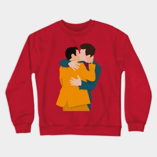 Klaine Engagement Kiss Crewneck Sweatshirt
